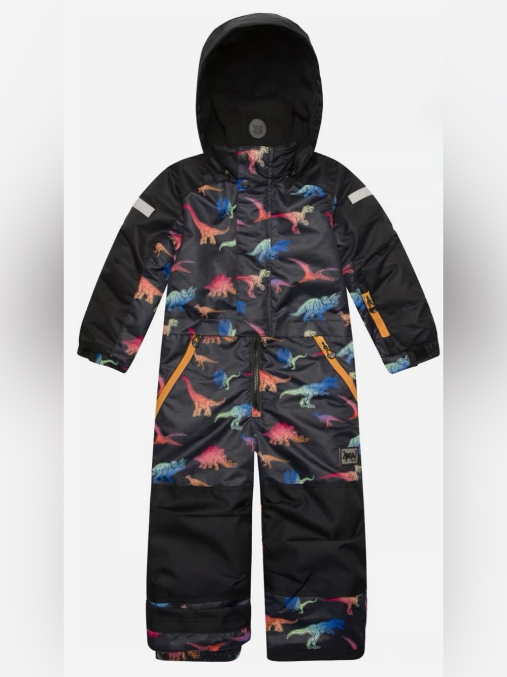 Deux Par Deux One Piece Dinosaur Snowsuit
